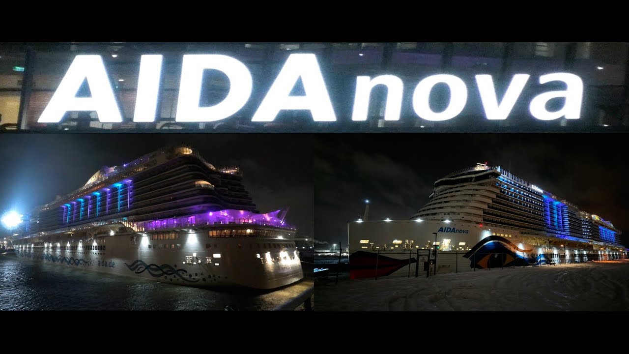 4K AIDAnova | Einlaufen bei wunderschönen Schneewetter in Hamburg (Mein Jahresbeginn 2026) 9.01.2026