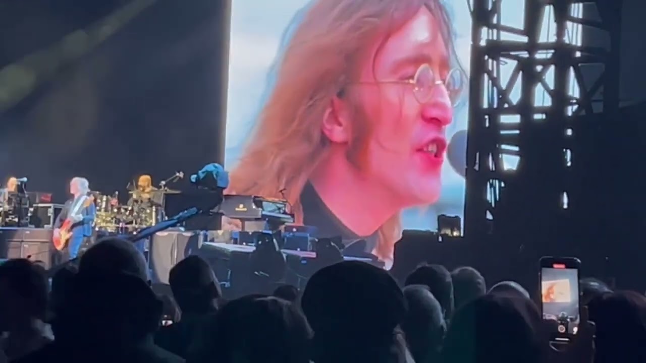 Paul McCartney (with virtual John Lennon) I've Got A Feeling Sydney 27 October 2023