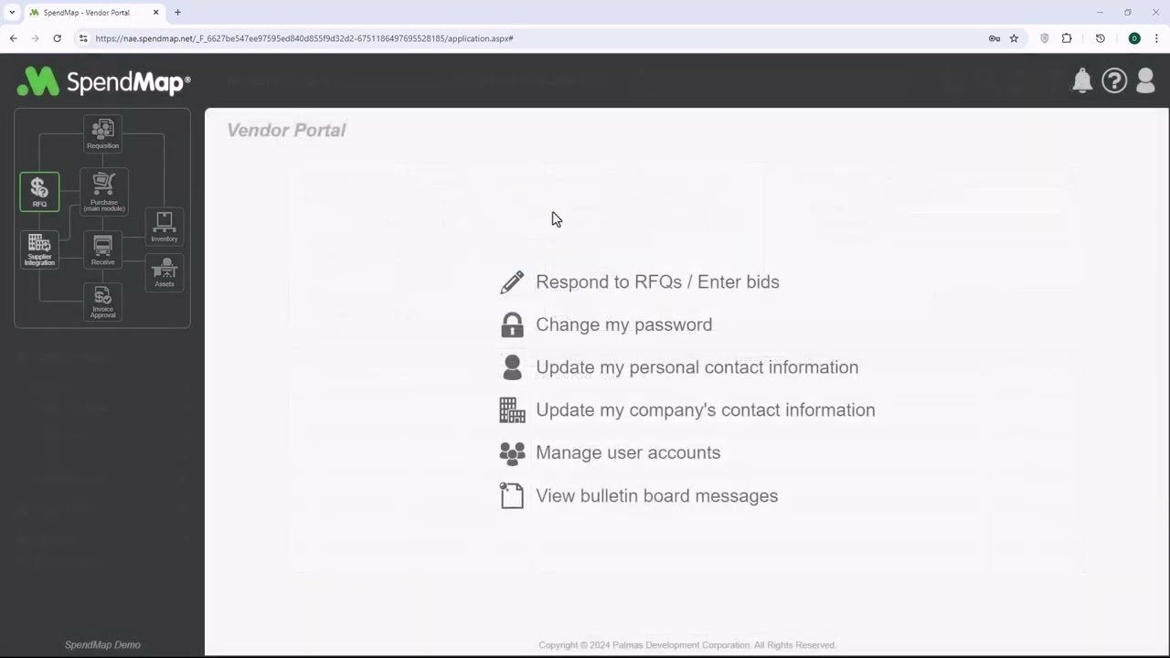 Request for Quotation Software Demo v16