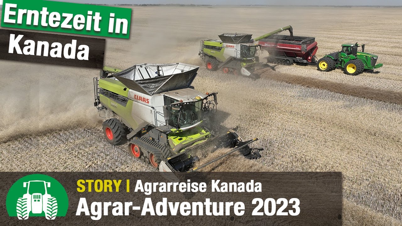 Agrar-Adventure Roadmovie Kanada 2023 | Agrarreise | Farming | Nordamerika | Ernte | Tammo Gläser