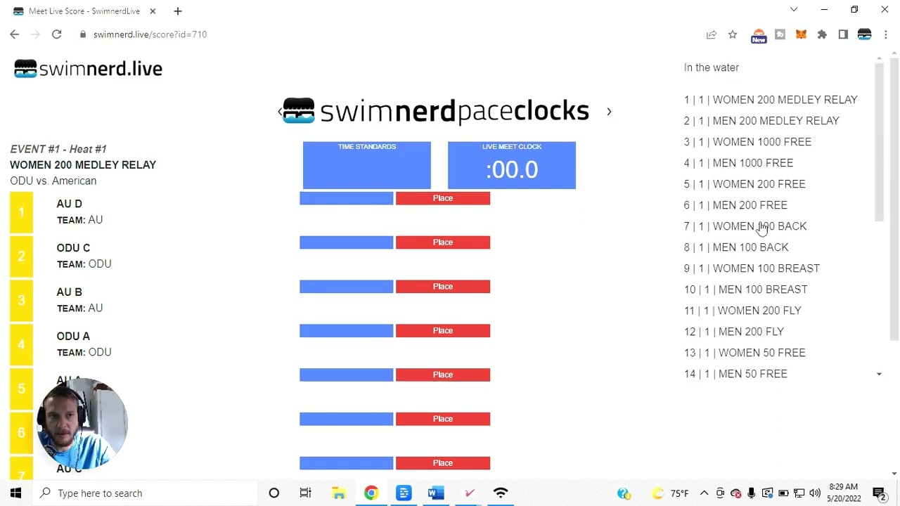 Swimnerd Live Walk Through Video