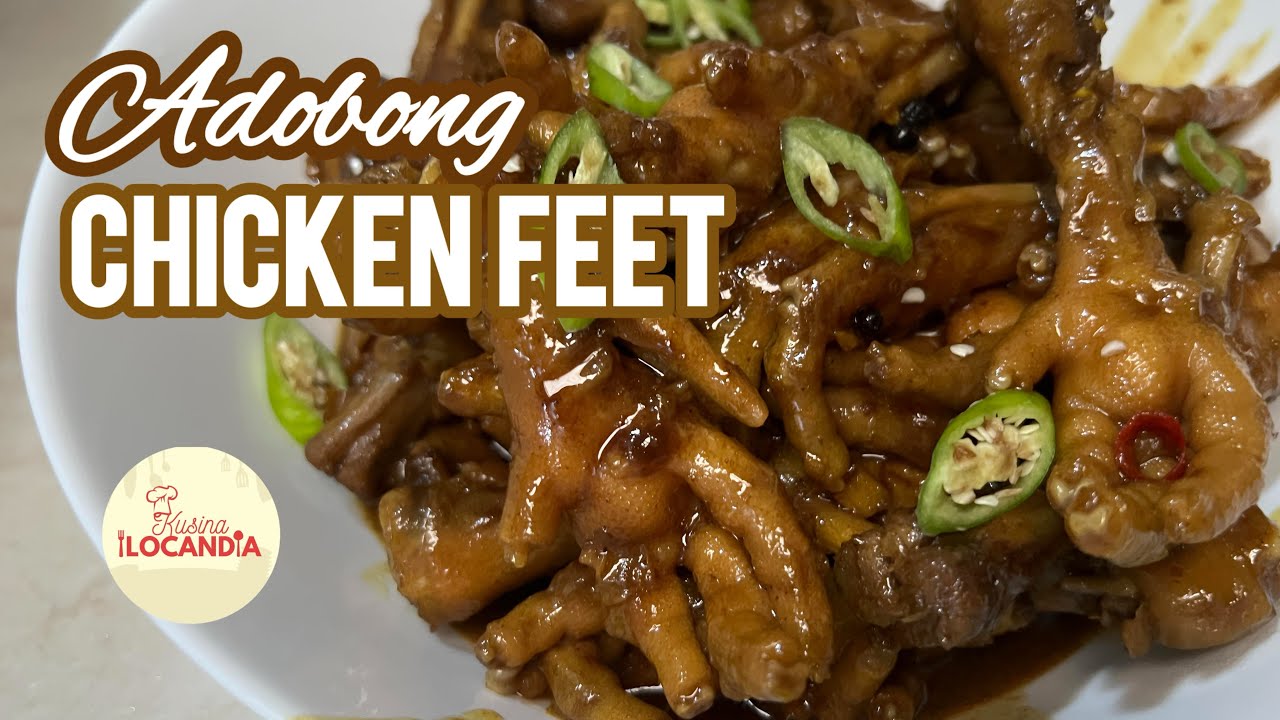 FINGER LICKLIN’ GOOD CHICKEN FEET ADOBO || UNLI RICE RECIPE