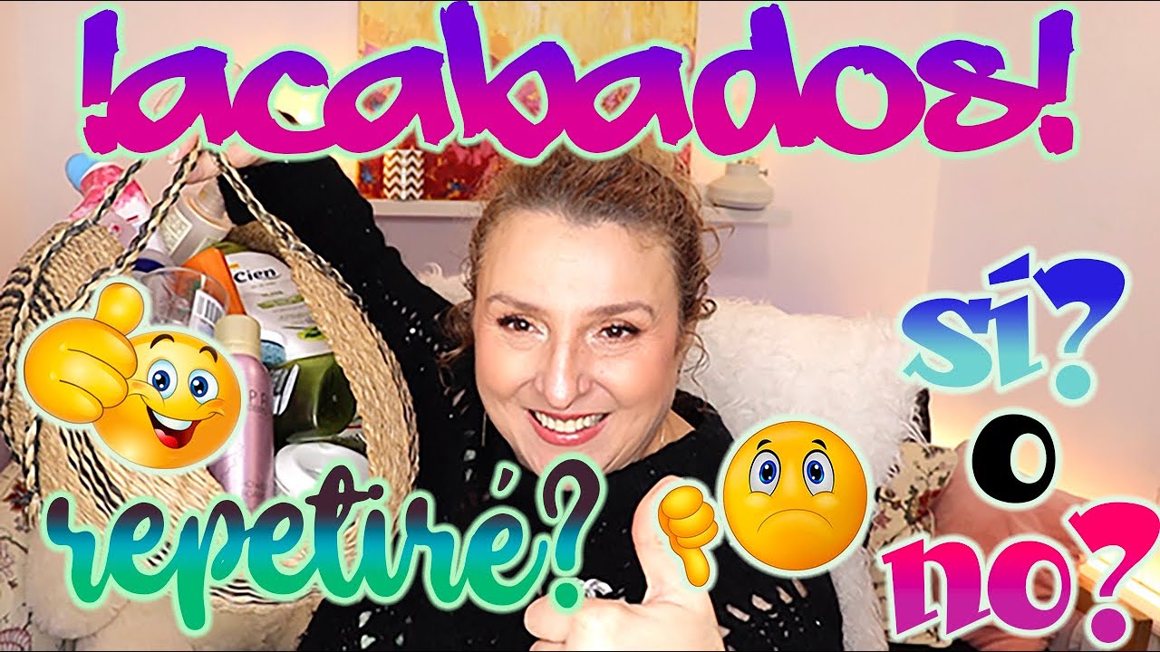 Productos terminados enero 2024 Vamos a ver los productos que usé y que repetiría!#productosacabados