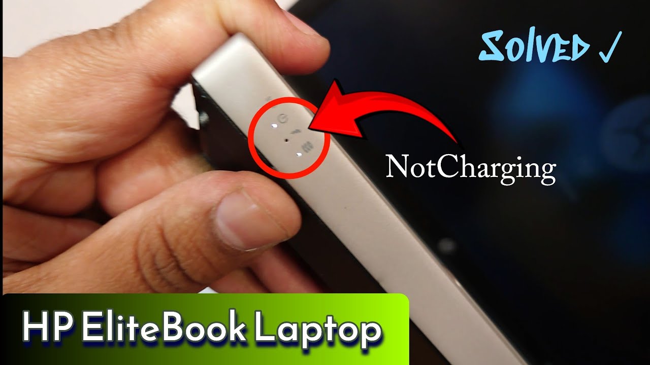 How to fix HP elitebook laptop No charging Problem || DC Jack Port Fix