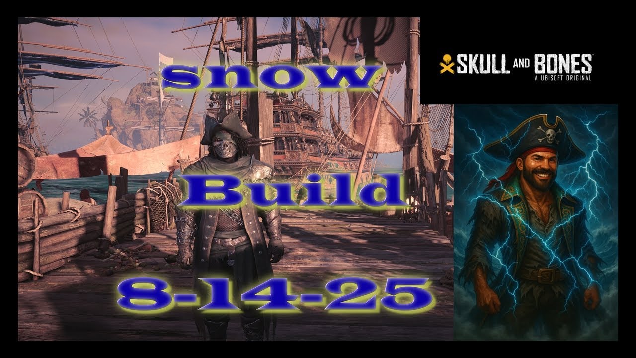 Skull and Bones Snow Build 14.08.2025. #gaming #skullandbonesgameplay #shipbuild #ubisoft