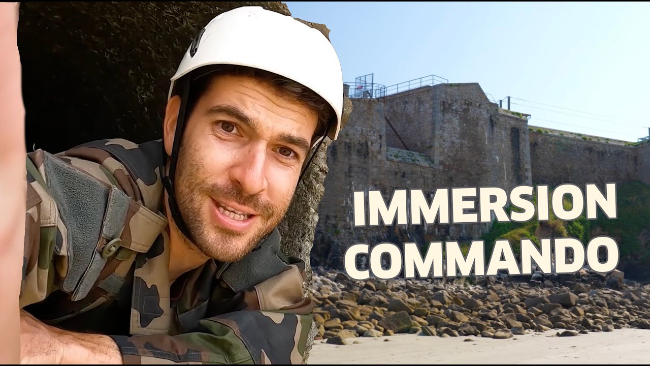 En mode COMMANDO dans un fort militaire en Bretagne !