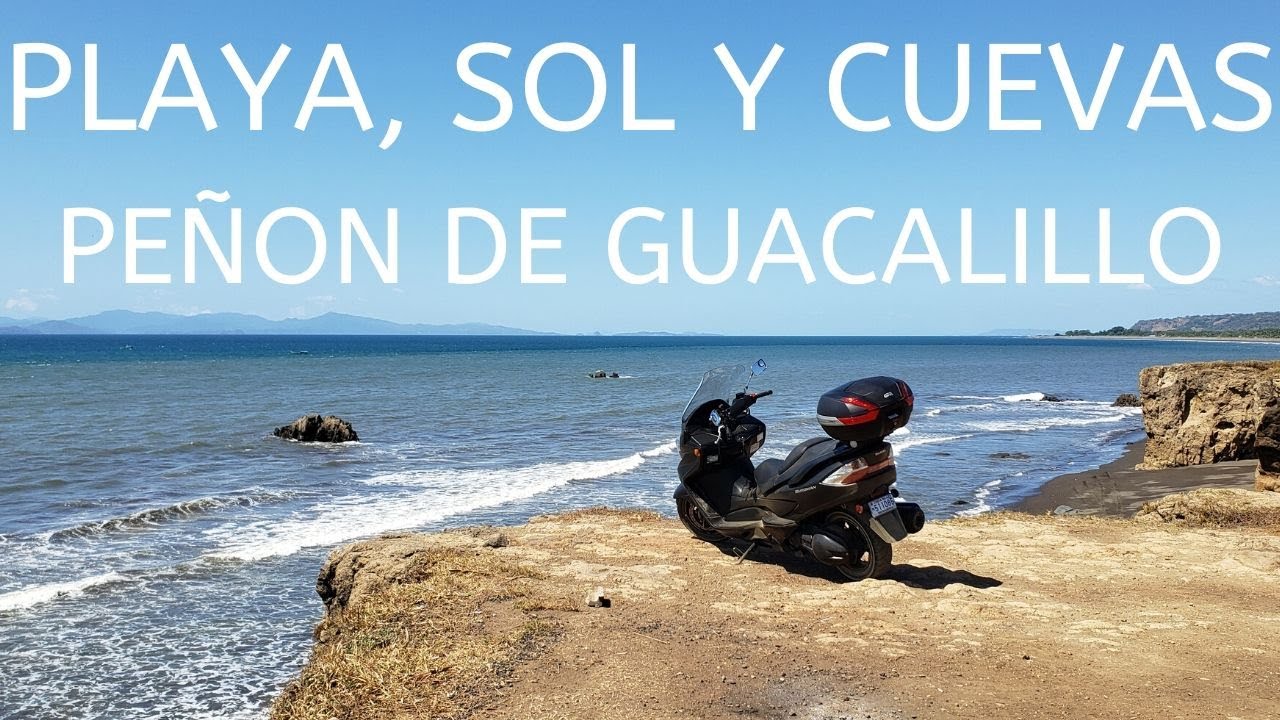 PLAYA, SOL y CUEVAS - PEÑON DE GUACALILLO | SUZUKI BURGMAN 400 | AVENTURAS DE UN MOTERO