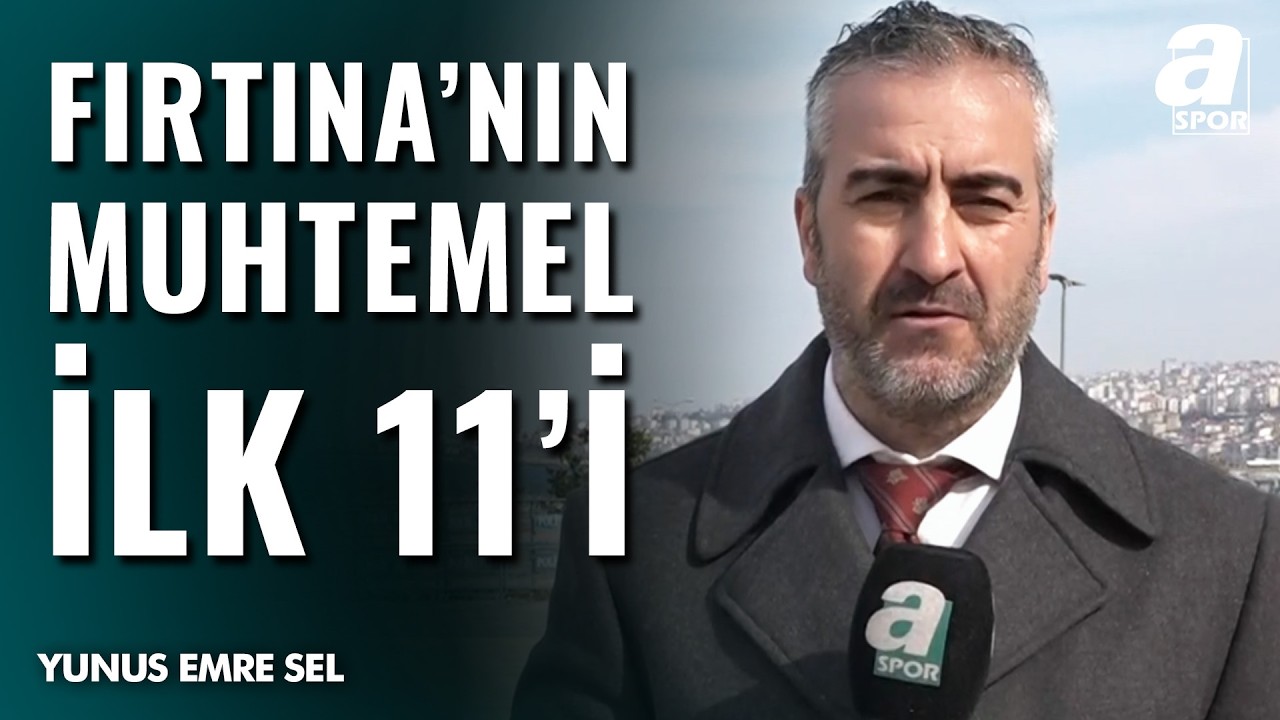 SON DAKİKA! Trabzonspor'un Çaykur Rizespor Karşısındaki Muhtemel İlk 11'i! Yunus Emre Sel Aktardı...