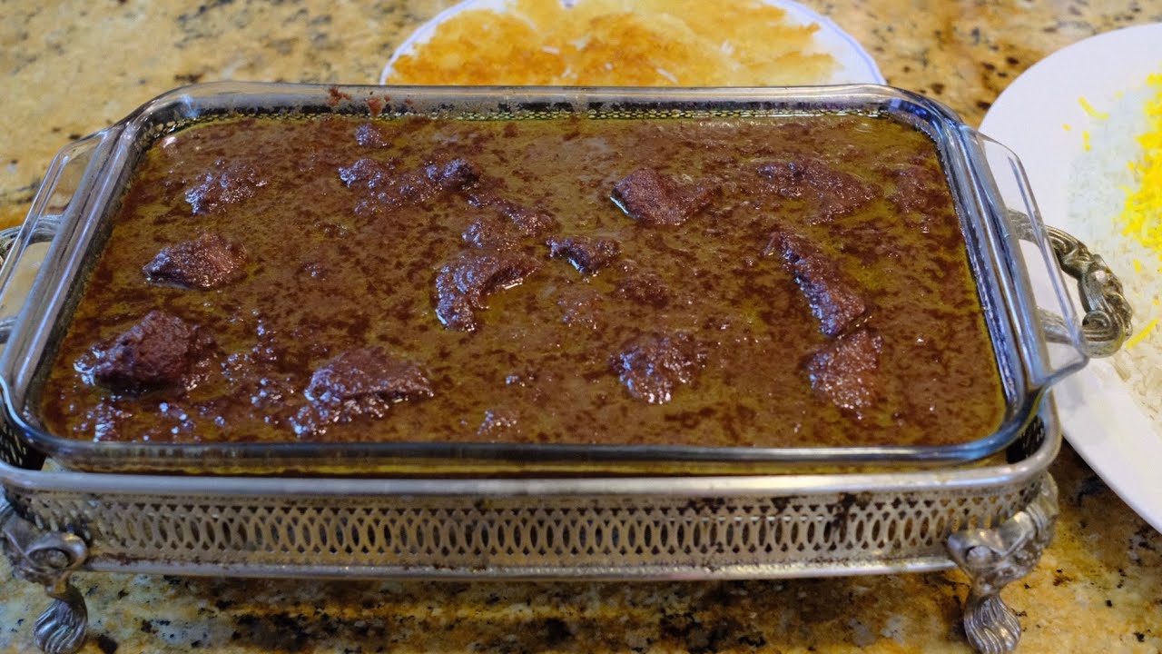 Хорешт Фесенджан (Гранатово-ореховое рагу) — Готовим с Юсефом