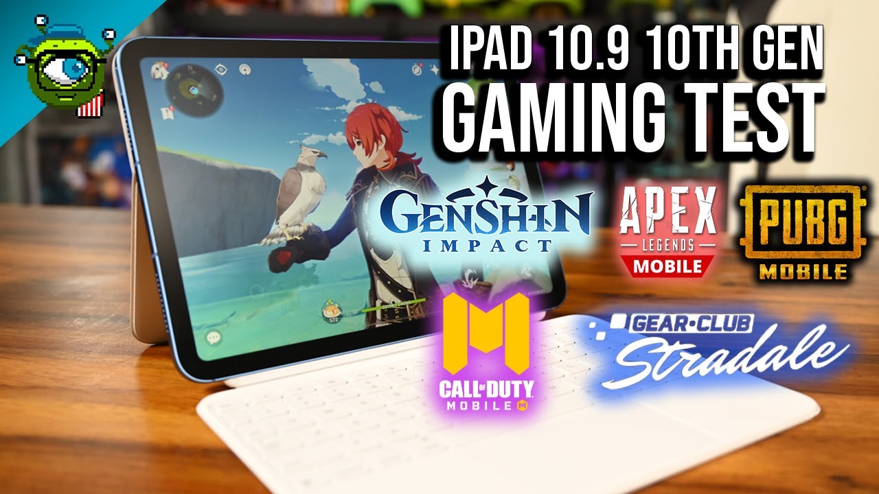 Тестирование игр на iPad (10-го поколения) | Genshin Impact, Apex Legends, COD:M, PUBG Mobile и G...