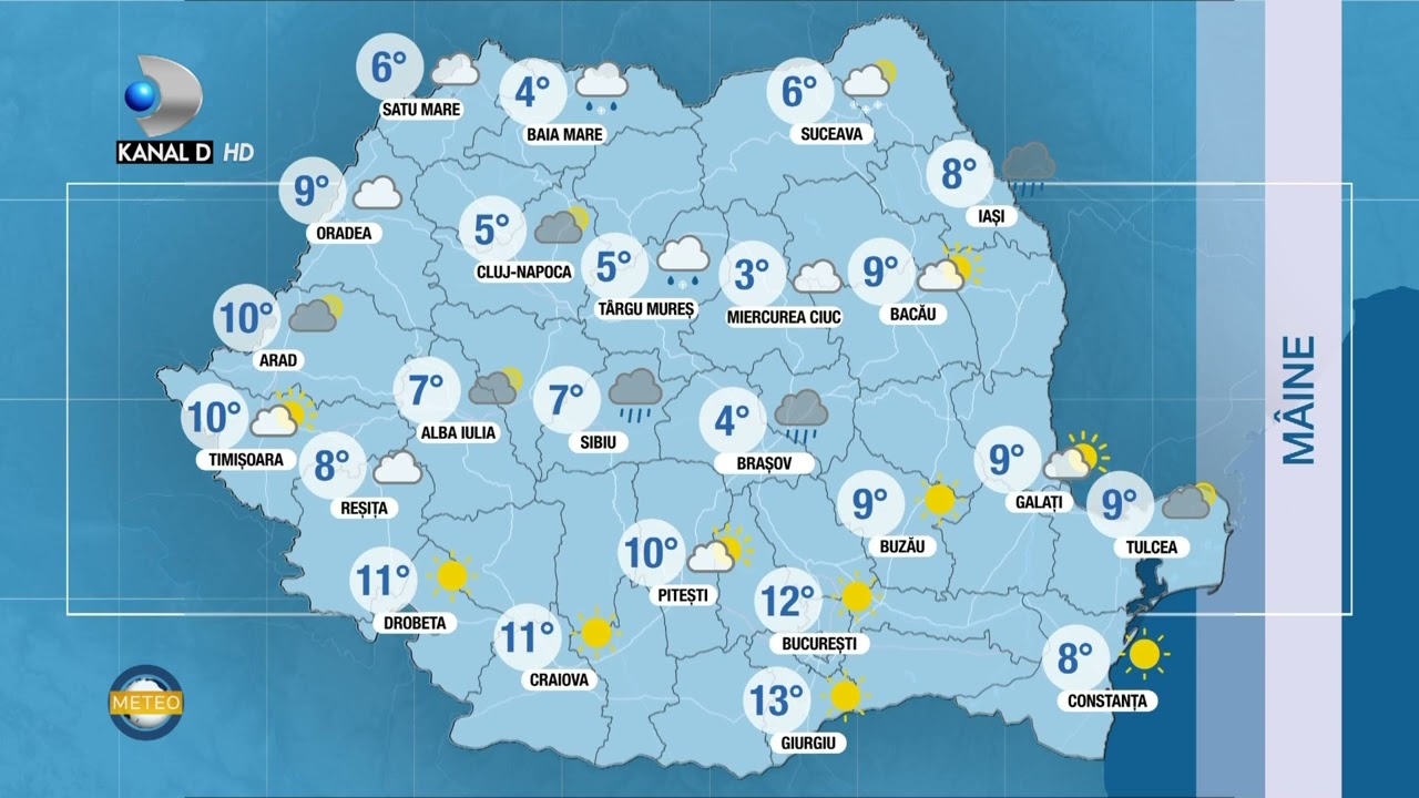 METEO (08.02.2022) - Cum va fi vremea la noapte si maine? Prognoza meteo completa!
