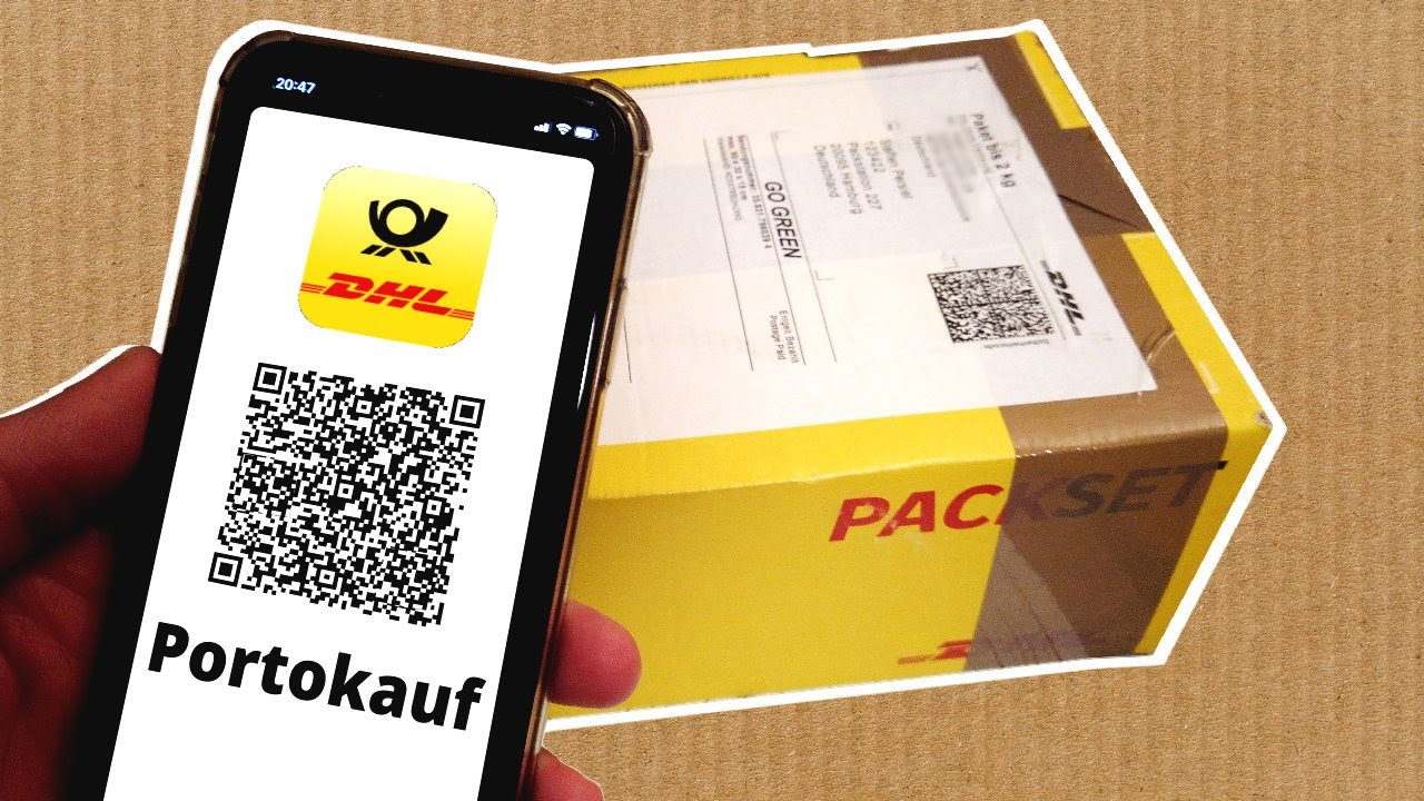 DHL-Paketmarke kaufen in der App (kein Drucker nötig)