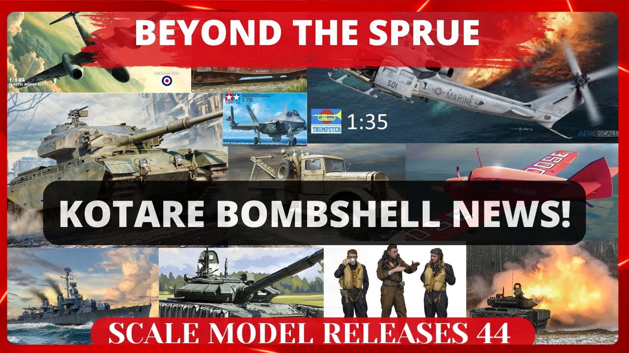 Kotare Bombshell! New Kits from Tamiya, Trumpeter & Thunder Models Announced