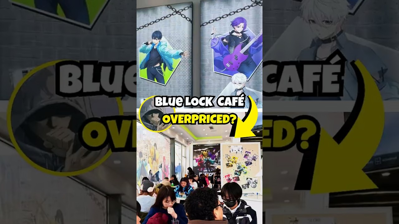 NYC Blue Lock Caf&eacute; Prices Are INSANE 💀 | #bluelock news