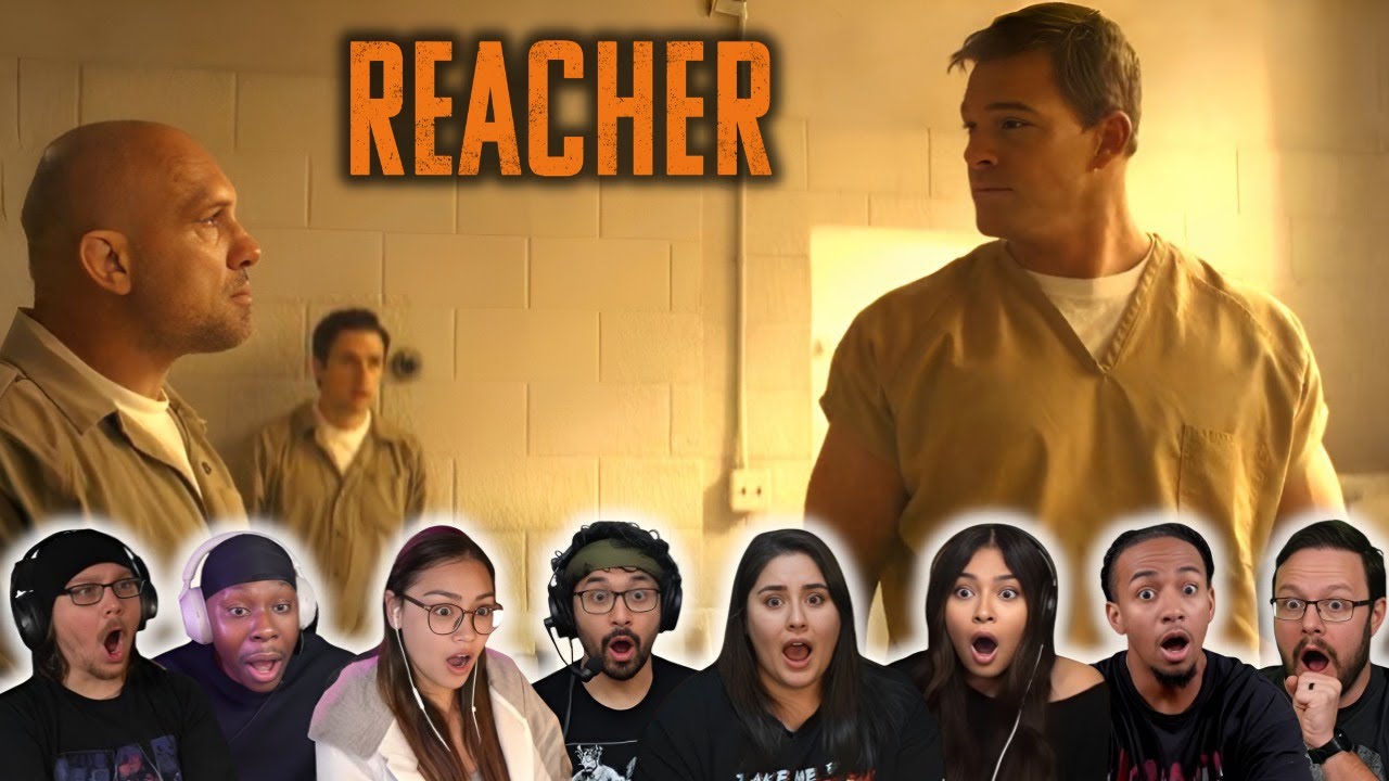 TOP Reaction to JACK REACHER PRISON SHOWER FIGHT | Reacher 1x1