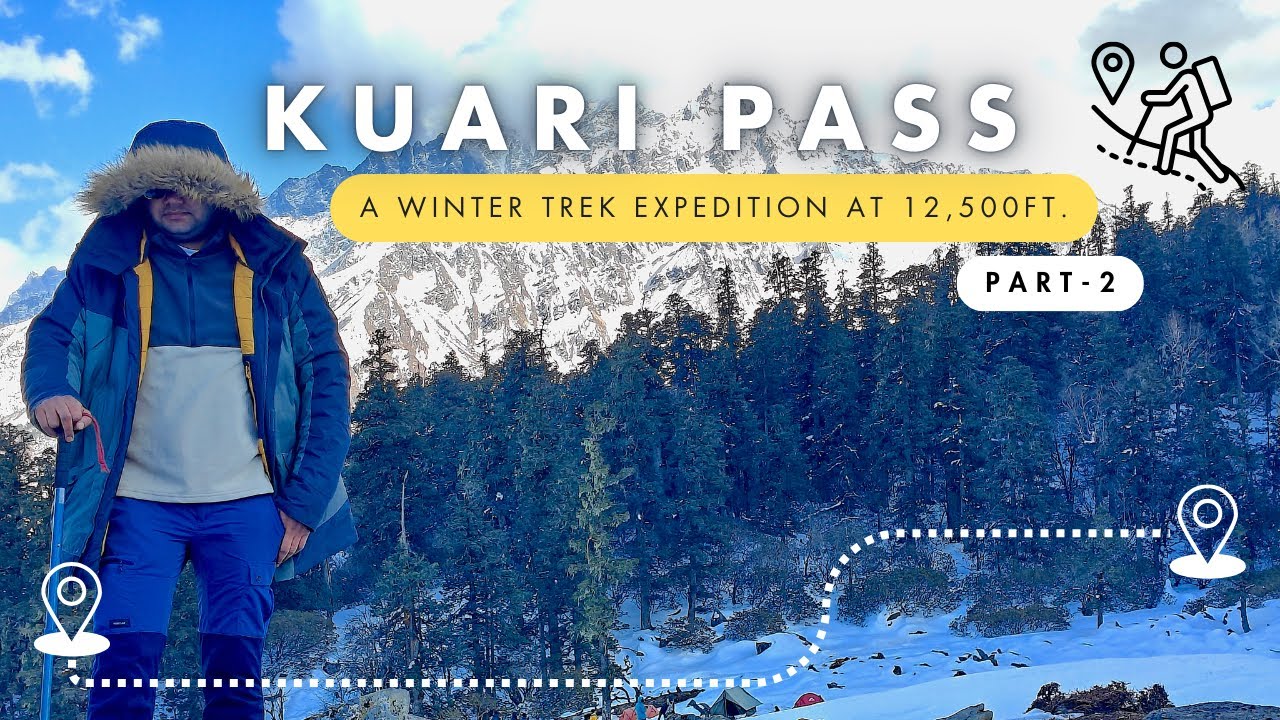 Kuari Pass Trek | Snow Trek to 12,716 ft | Stunning Himalayan Views!