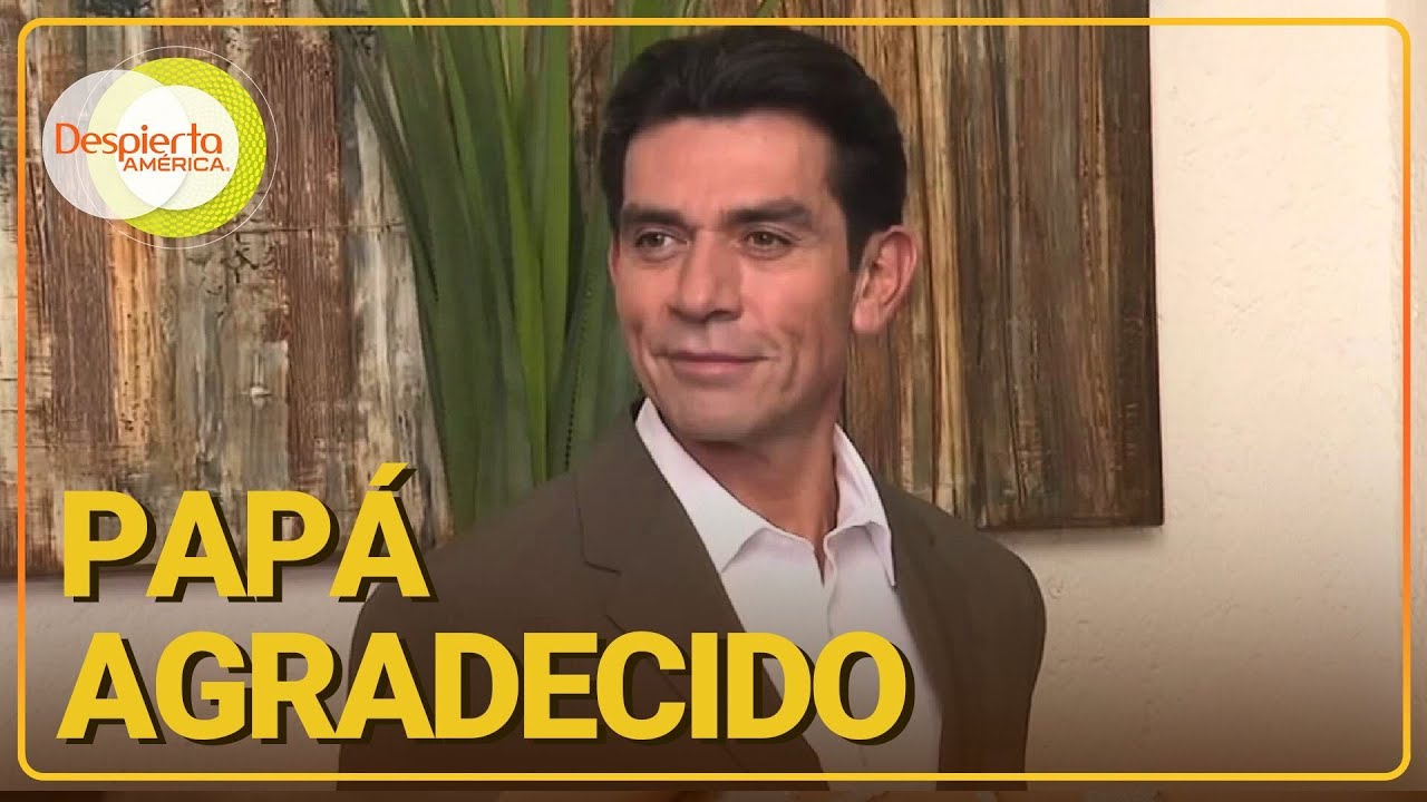 Jorge Salinas reacciona al encuentro con Valentina, su hija con Andrea Noli | Despierta América
