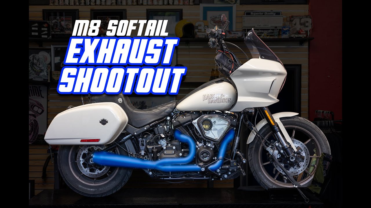 Which M8 Softail Exhaust Makes The Most Power?? FXLRST Exhaust Dyno Shootout