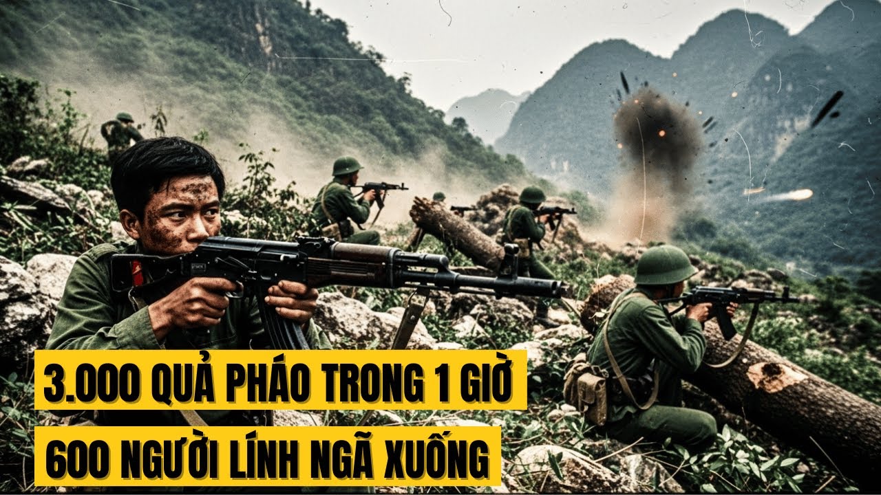 3.000 quả pháo trong 1 giờ -  600 chiến sĩ Việt Nam hy sinh chỉ trong 1 đêm ở Vị Xuyên 1984!