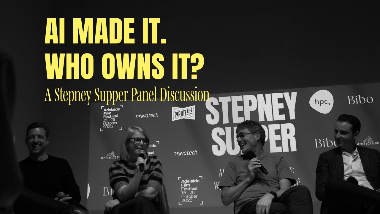 AI Made It… Who Owns It? Legal, Creative & Startup Takes | Stepney Supper