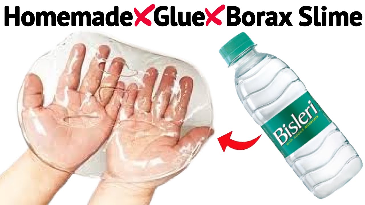 How to make Water and Sugar Slime at home Without Glue Borax and Activator/Making Water Slime/ASMR