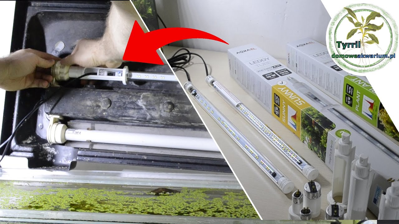 Oświetlenie do akwarium- AQUAEL Leddy Tube Retrofit