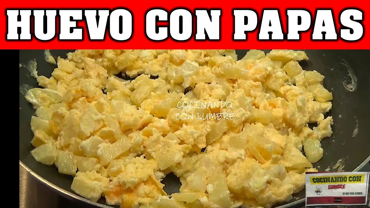 🥔🍳 Huevo con Papas ¡La Receta MÁS RICA y FÁCIL! 🔥😋 @CocinaConmigo316