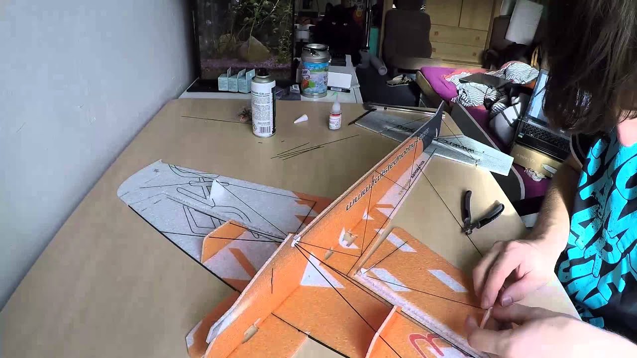 RC Factory Edge 540 V3 superlite | timelapse stavba