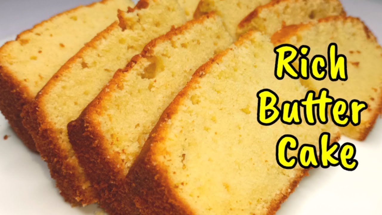 Rich Butter Cake | बटर केक | Butter Cake Recipe | Butter Cake  | Slice Cake | Tea Time Cake