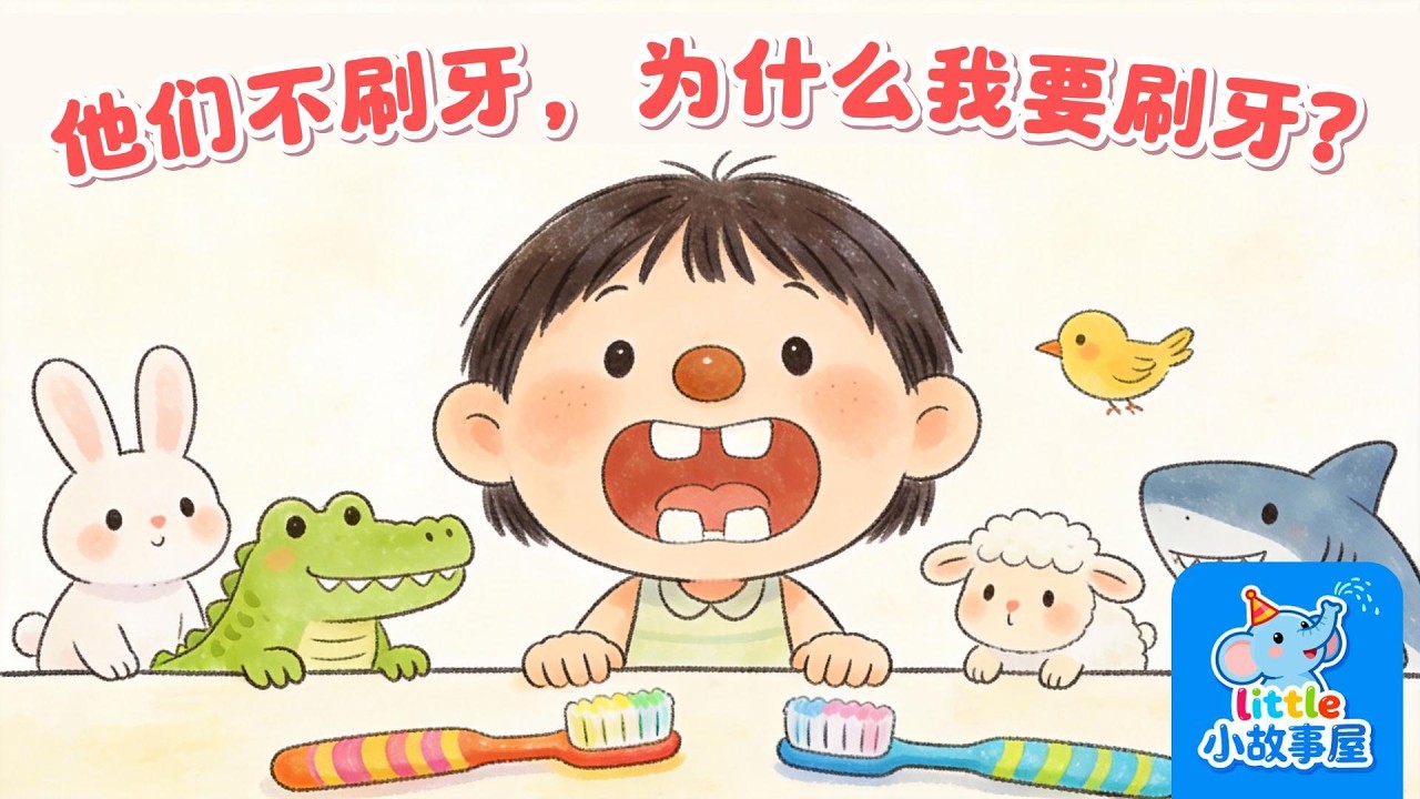 他們從來不刷牙，為什麼我要刷牙？ ｜Brush Teeth Story for Kids｜幼兒刷牙習慣養成故事