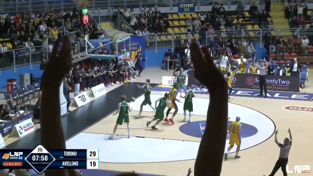 HIGHLIGHTS REALE MUTUA TORINO - UNICUSANO AVELLINO BASKET