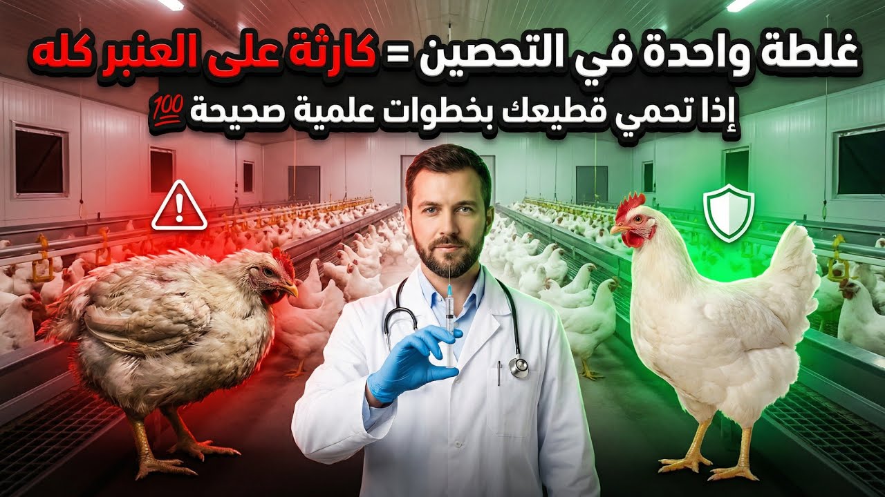 غَلطة واحدة في التحصين = كارثة على العنبر كله!» إزاي تحمي قطيعك بخطوات علمية صحيحة 💯