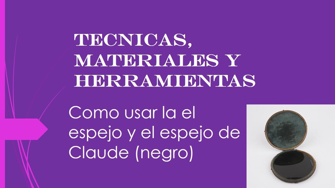 Como usar el espejo ,espejo de Claude (negro)