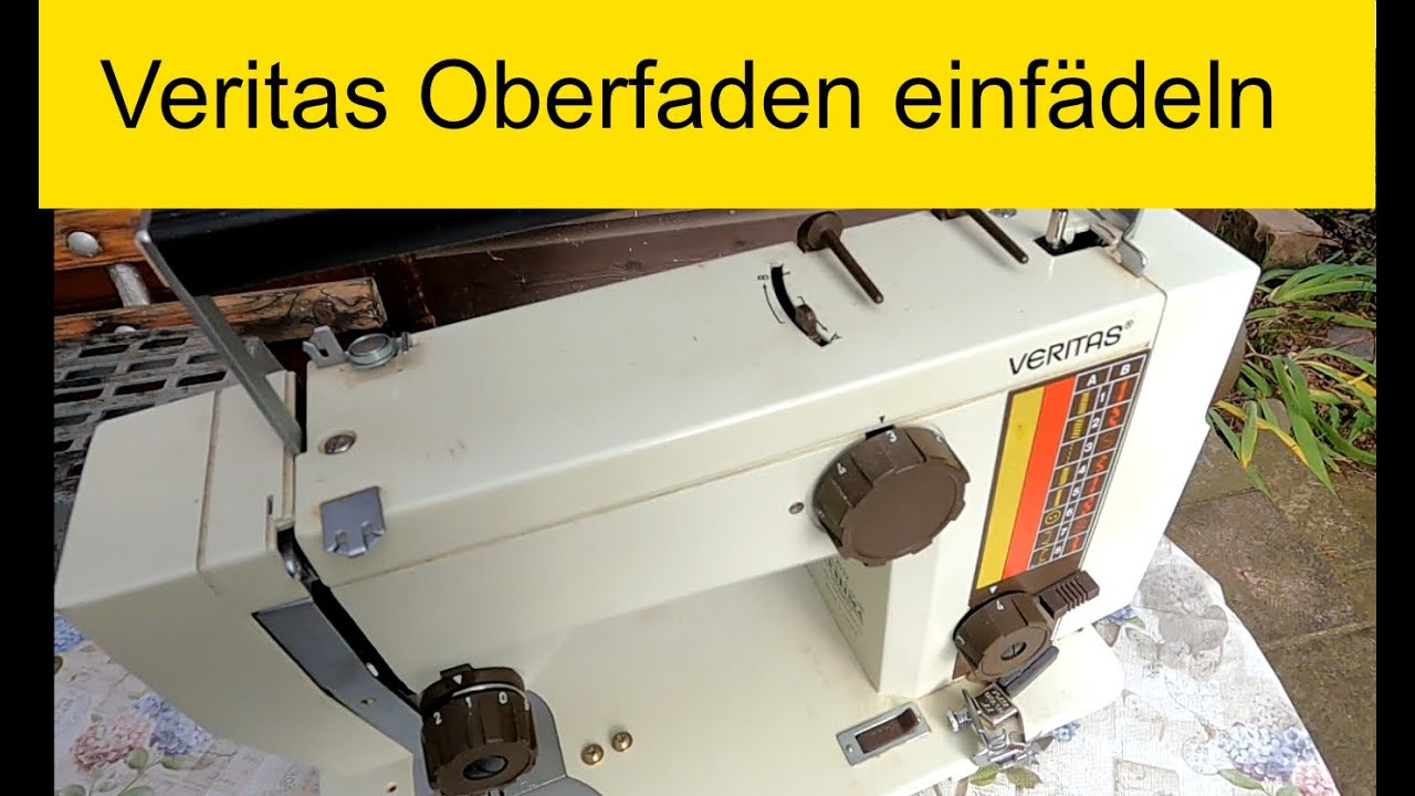 🧵Veritas der 70er und 80er Jahre einfädeln