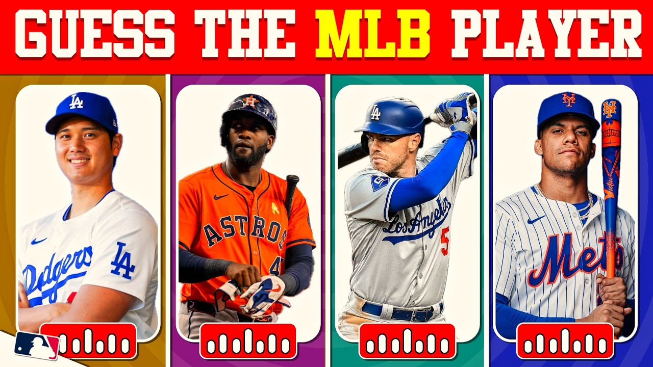 Guess the MLB Player by Their Voice! 🎙️⚾