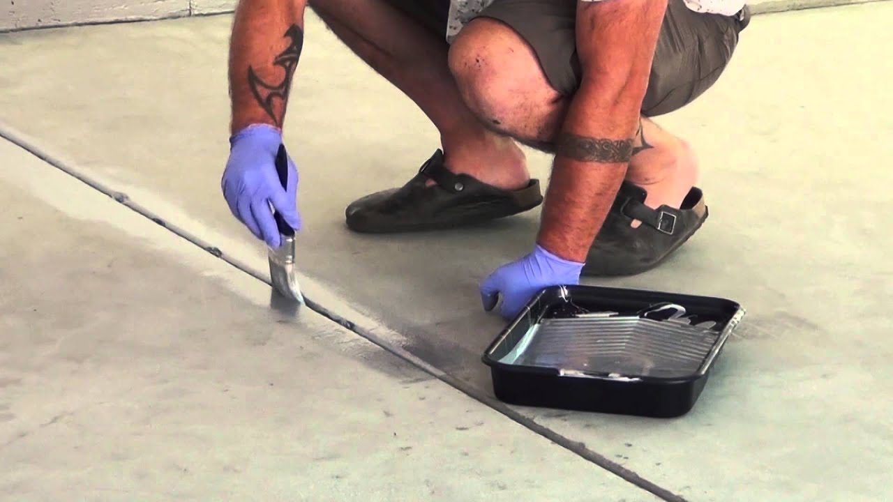 Rust Bullet Concrete Floor Application