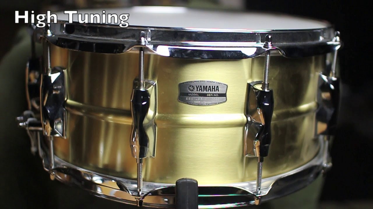 Yamaha Brass 6.5x14 Recording Custom Snare Drum