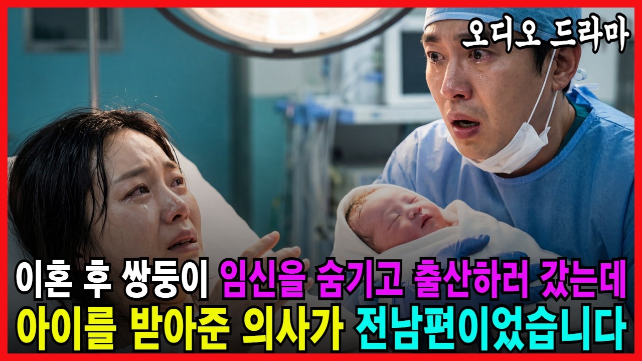 이혼 후 쌍둥이 임신을 숨기고 혼자 낳으러 갔는데, 아이를 받아준 의사가 전남편이었습니다 [ 오디오드라마 가족사연 감동사연 로맨스사연 이혼사연 시어머니사연 반전사연 ]