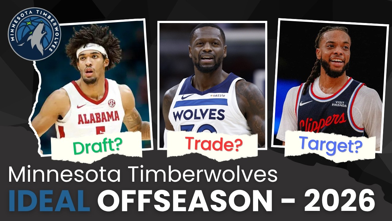 ИДЕАЛЬНОЕ межсезонье для Minnesota Timberwolves! Реалистичные идеи по обменам и драфту &mdash; межсезон...