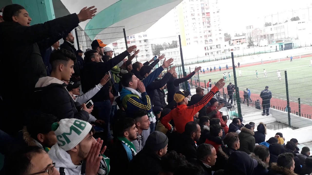 الأجواء التي صنعها انصار اتحاد البليدة 1 -0 جمعيةوهران +echange رائع