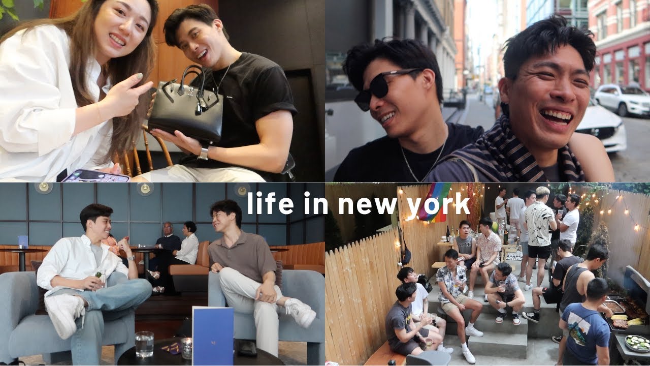 VLOG | 摸柏金包、雙胞胎哥哥又來了、還剪頭髮、狗保姆、國慶連假 life in new york