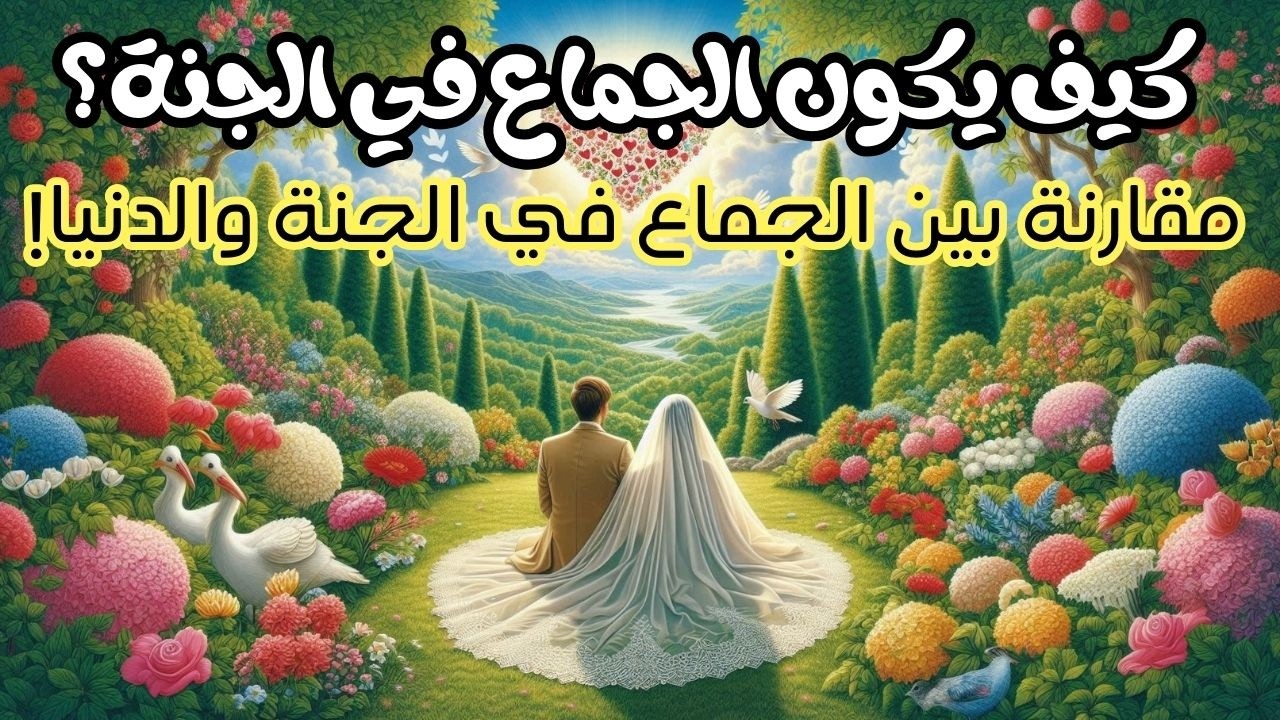 كيف يكون الجماع في الجنة؟ | مقارنة مذهلة بين الجماع في الجنة والدنيا!