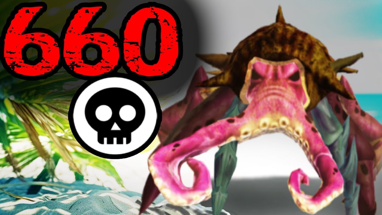 King Octo Crab destroys Everything! (660 Kills) ---------- King of Crabs
