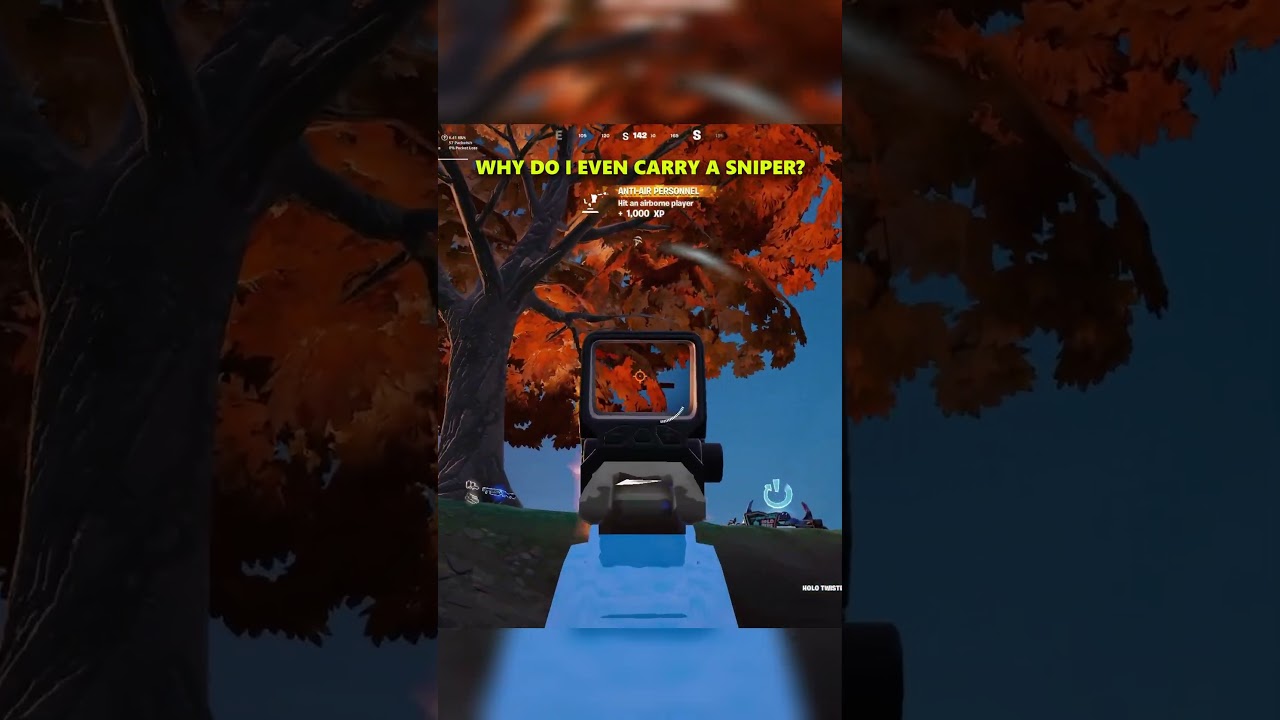 This might be the WORST SNIPER of all time...  #fortnite #shorts