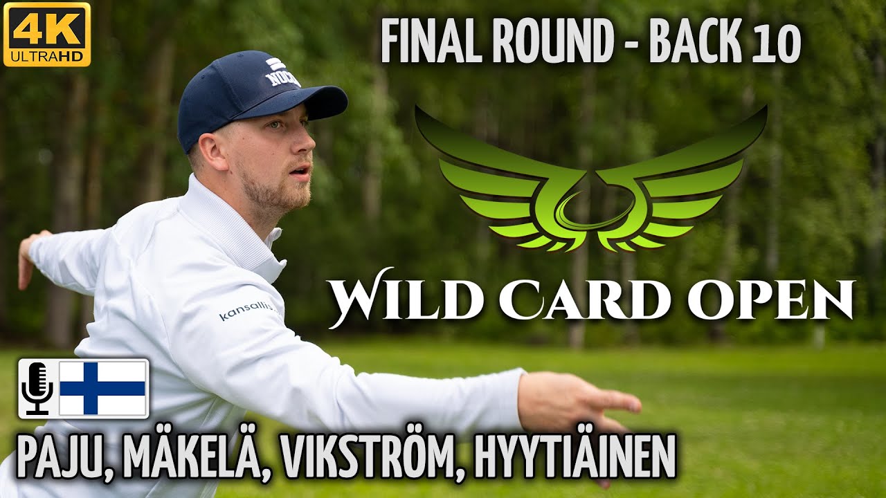Wild Card Open 2020 finaali takakymppi, Seppo Paju, Väinö Mäkelä, Oskari Vikström, Tuomas Hyytiäinen