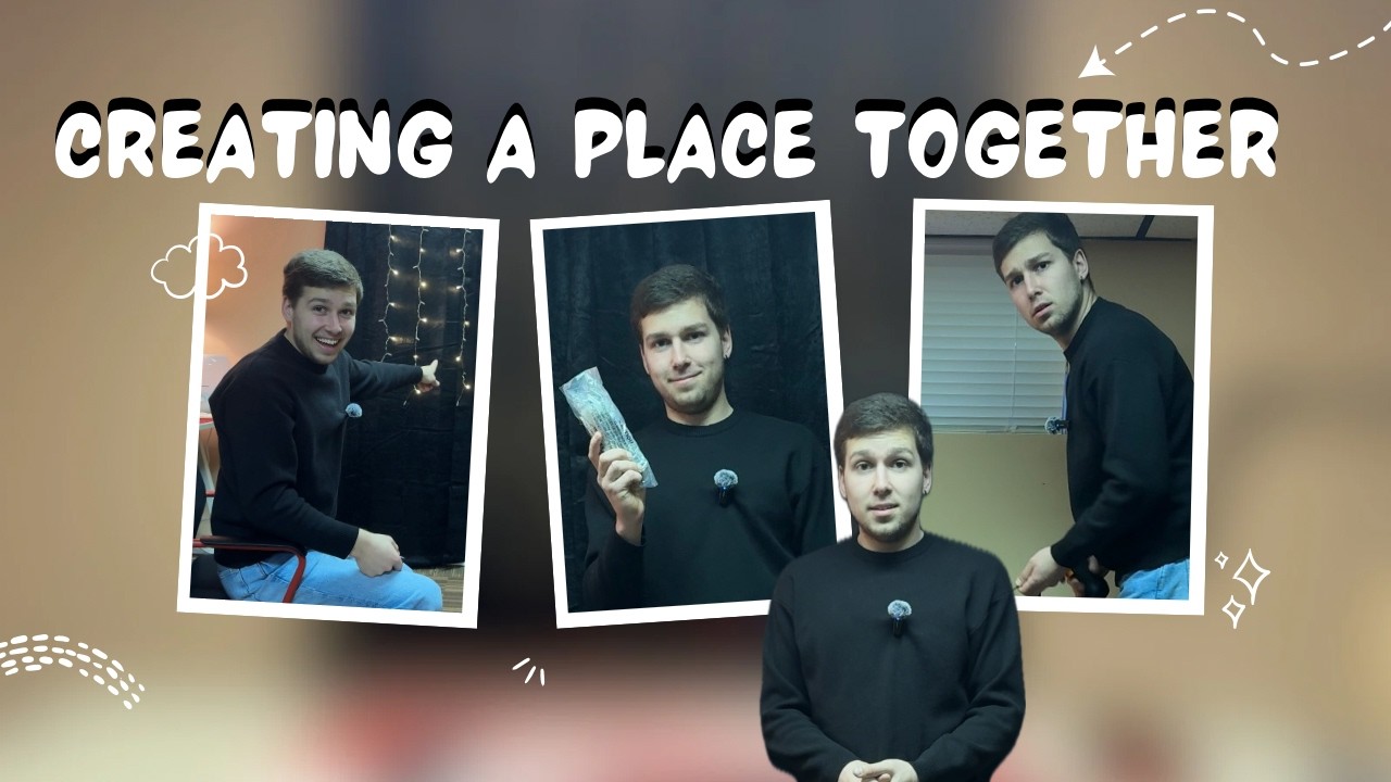 Creating a place Together ( with curtains from Walmart)