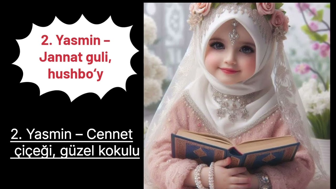 Islomiy ismlar ma'nosi bilan 30 ta