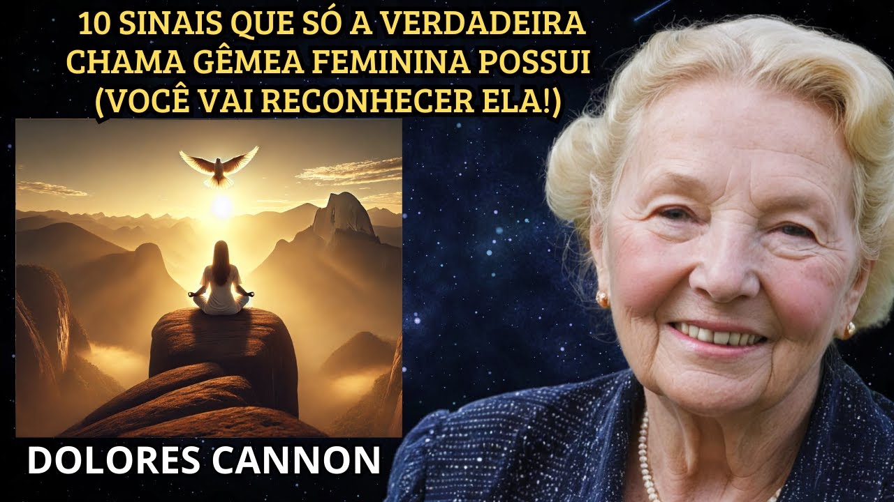 🕊️ 10 Características Espirituais Que Só a Mulher Chama Gêmea Possui! | DOLORES CANNON