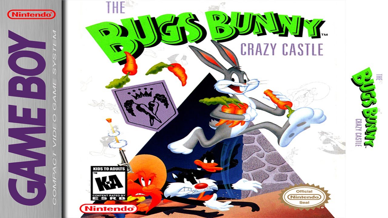 [Longplay] GB - The Bugs Bunny: Crazy Castle (4K, 60FPS)