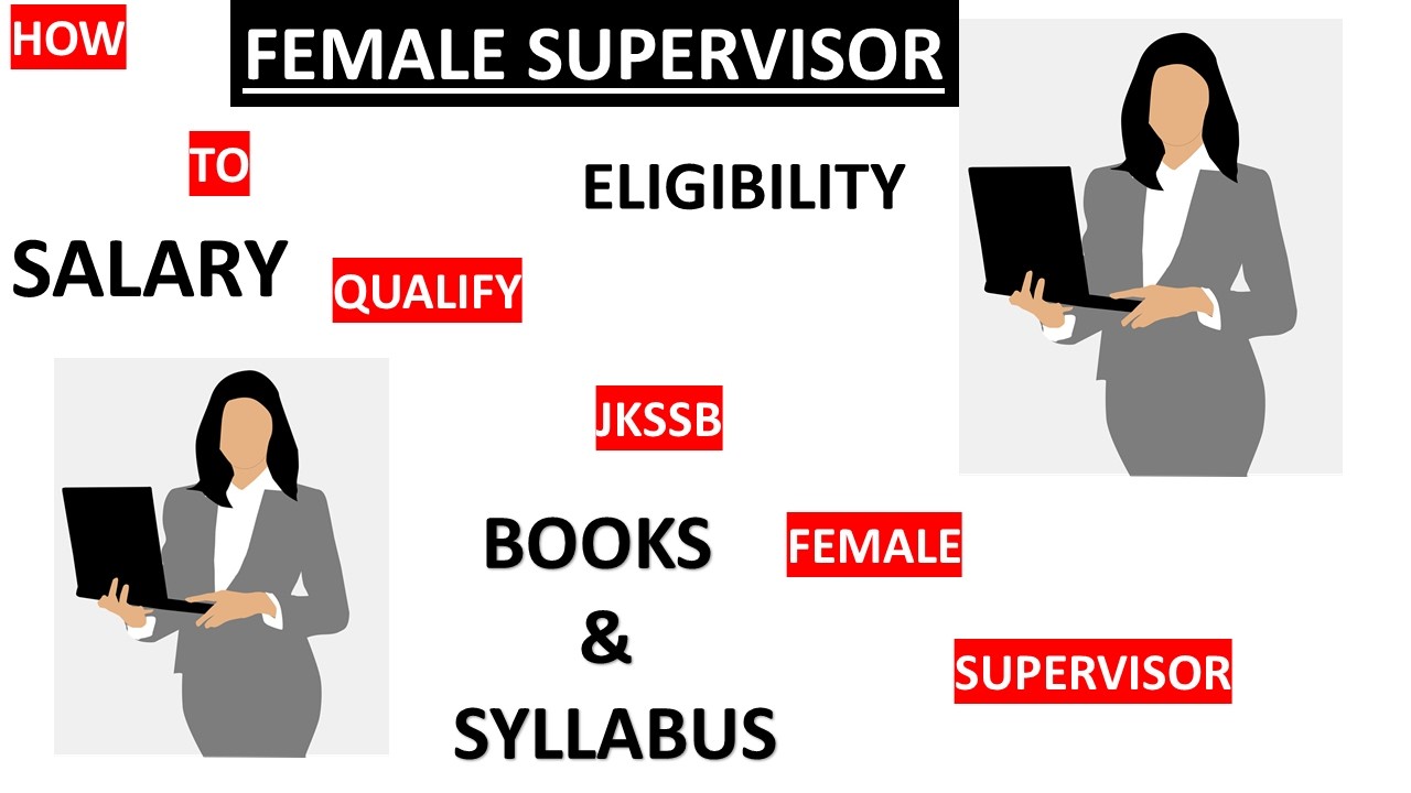HOW TO QUALIFY JKSSB FEMALE  SUPERVISOR #jkssb #jkssbjobs #jkssbfemalesupervisor